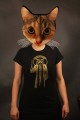 T-shirt "Meowcultist" gold