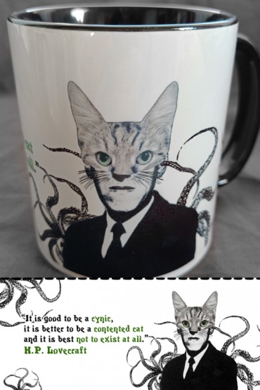 Hrnek "H. P. Meowcraft" 