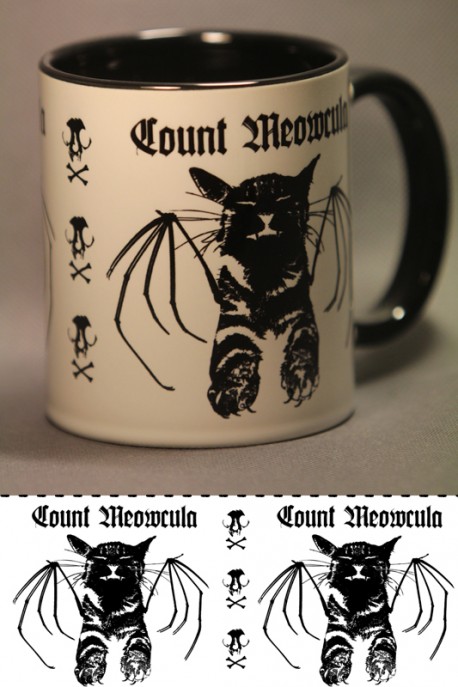 Mug "hrabě Meowcula" 