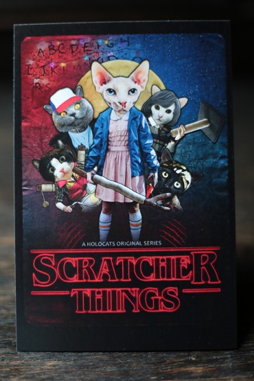 Pohlednice "Scratcher Things"