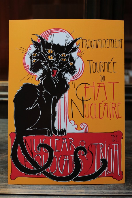 A4 Print "Chat Nucleaire"