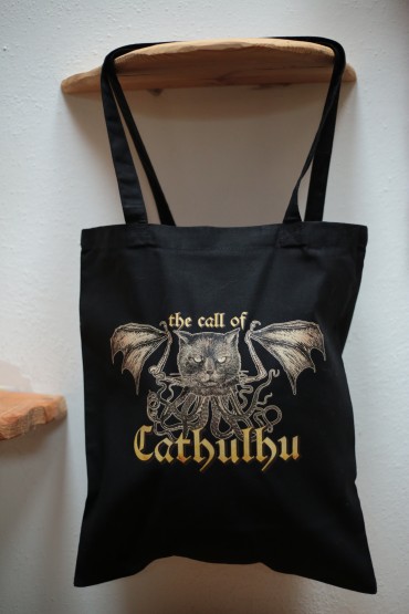 Totebag "Call of Cathulhu" black