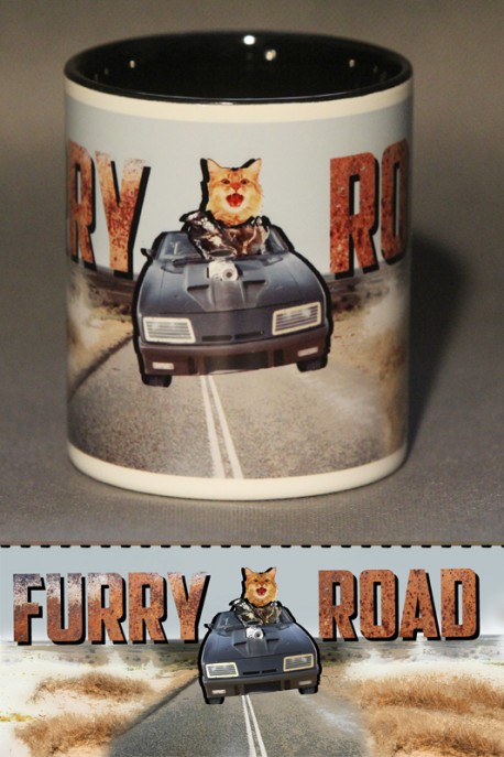 Hrnek "Furry road" 