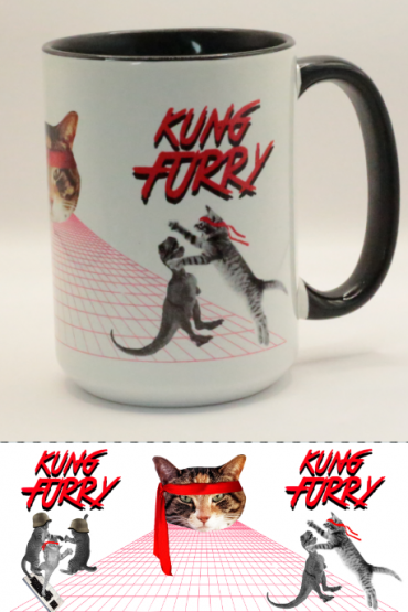 Hrnek "Kung Furry" 0,4l